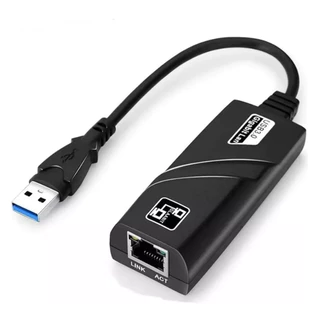 Adaptador Usb 2.0 Rede Rj45 Ethernet Gigabit 10/100 adaptador Type-C