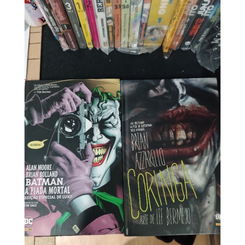 BOX de Hq Batman a piada Mortal(Edição de luxo)/Coringa de Brian Azzarello