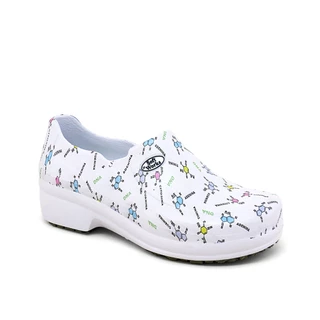 Sapato Enfermagem Profissional Hospitalar Antiderrapante com CA Soft Works EPI