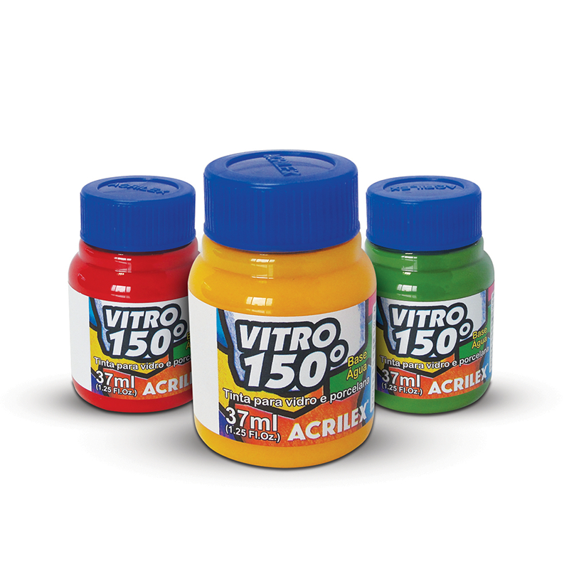 Tinta Vitro 150º Acrilex 37 ml - 01 Unidade | Shopee Brasil