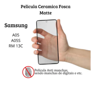 Película Fosca Cerâmica Flexível 9D Hidrogel Samsung Galaxy A05 / A05S / Redmi 13C