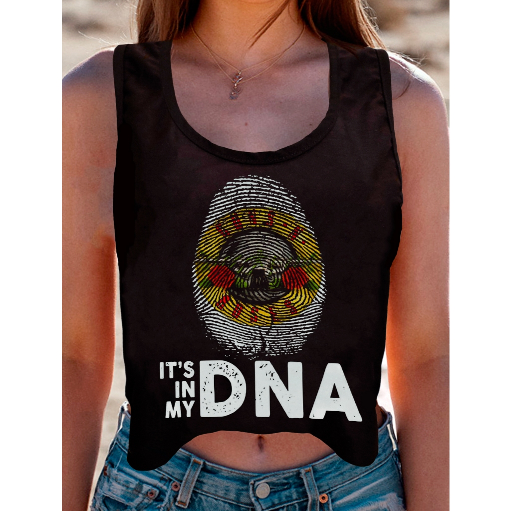 Blusa Cropped Guns N Roses Feminina EUA | Shopee Brasil