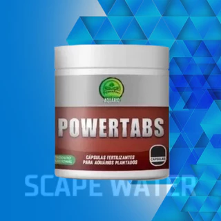 Powerfert Powertabs - Pastilhas fertilizante para aquário plantado com macronutrientes e micronutrientes
