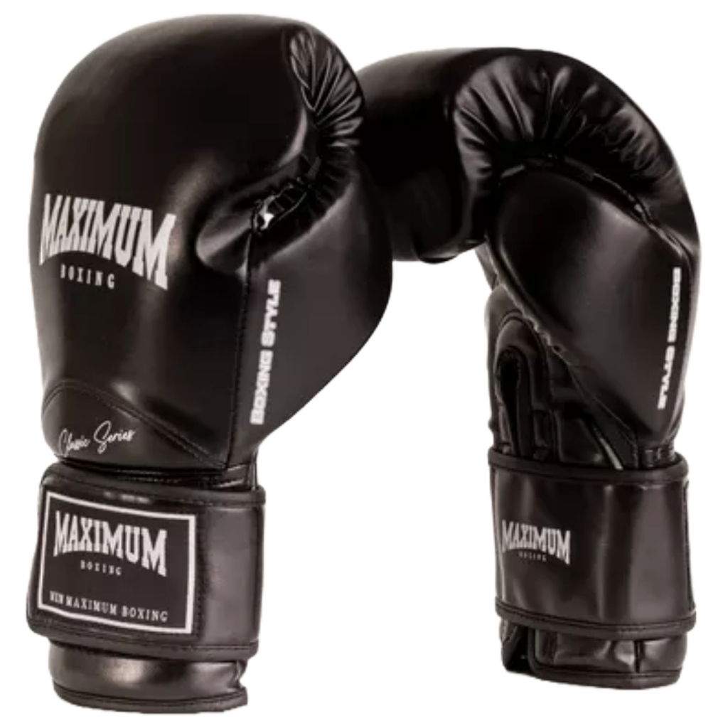 Luva Boxe Muay Thai Kickboxing New Classic Black Maximum | Shopee Brasil