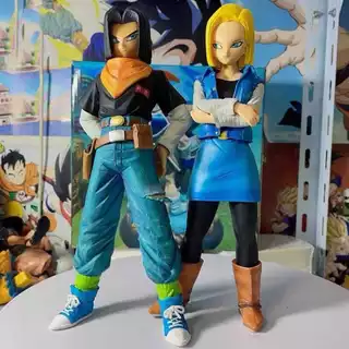Action figure Dragon Ball Z Androide 17, Androide 18