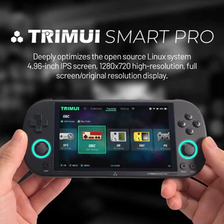 Trimui Smart Pro 64GB / 128GB Console Portatil Emulador de PSP PS1 SNES Mega Driver e Muito Mais Novo a Pronta Entrega no Brasil