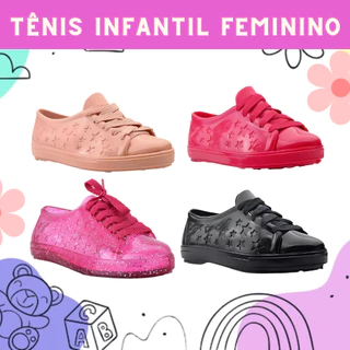 Tênis Infantil Feminino Menina Escola Confortável Juvenil Promoção Casual Envio Imediato