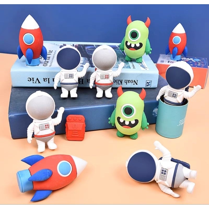 Borracha de fofa donut/astronauta/sereia e transformers