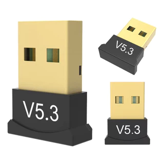 Adaptador Bluetooth 5.3 Usb P2 Pc Receptor Notebook Dongle BT 5.3 Computador Note Transmissão