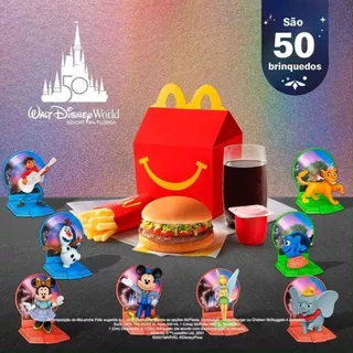 Coleção Disney 50 Anos - McDonald's