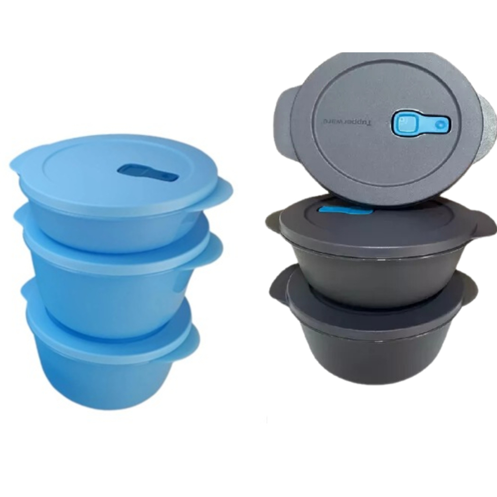 Tupper Kit Microondas 3 Peças Tupperware | Shopee Brasil