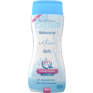 SABONETE ÍNTIMO SOFT NATU CHARM COSMÉTICOS EXTRATO DE ALGODÃO