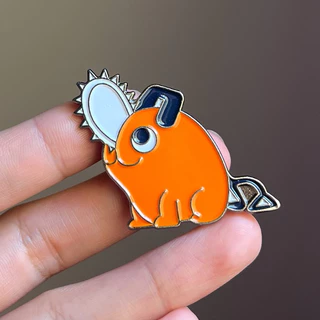 Pin Pochita de Chainsaw Man | Broche cachorro motoserra anime pins de lapela