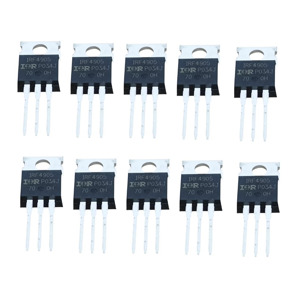 10 Unidade Transistor Irf4905 Irf4905 To220 Original Ior | Shopee Brasil