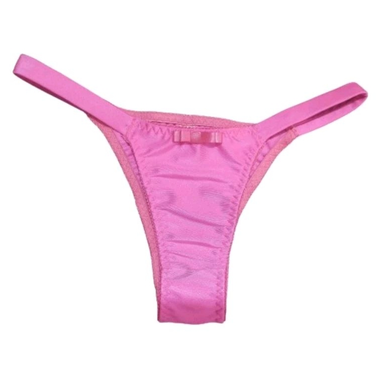 Tanga Thais string sem regulagem laterais finas na lycra acabamento elástico primavera