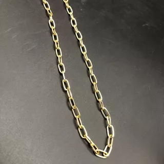 Corrente Dourada ou Prata em Alumínio 10 metro no tamanho 1.5mm