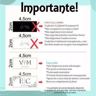Adesivo transparente para Mini Velas - 40ml - etiqueta - envie sua arte pronta