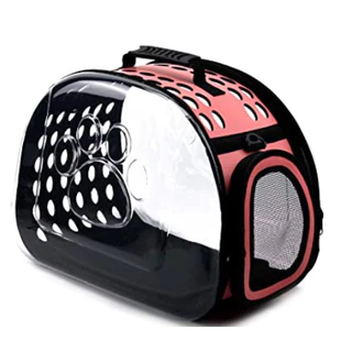 Bolsa Transporte Transparente para Cães e Gatos até 6kg
