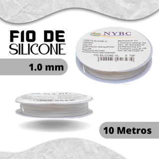 Fio De Silicone - 0.7 / 0.8 / 1 mm - Com 100 Metros -MGX