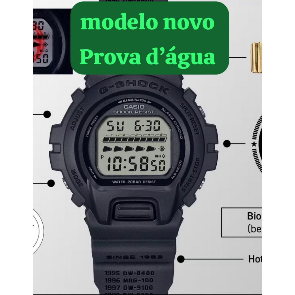 Relógio Masculino Digital Militar Esportivo Redondo Preto Luz 100% Prova D'água