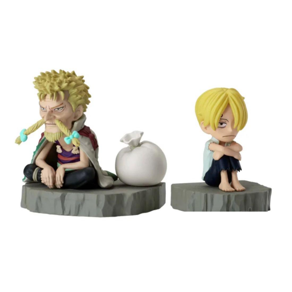 Banpresto Figura Monkey D. Luffy & Enel One Piece - World Collectable Log Stories 8 cm