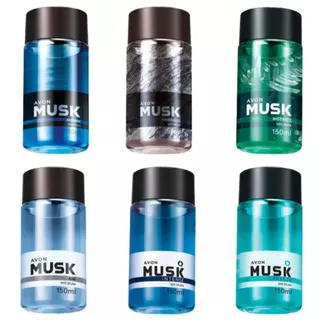 Colonia Perfume Body Splash Masculino Musk 150ml - Avon (NOVA EMBALGEM)