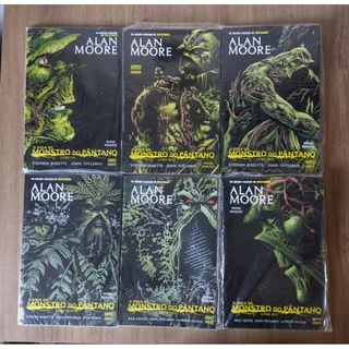 Coleção A Saga Do Monstro Do Pântano. Vol. 1 ao 6.
