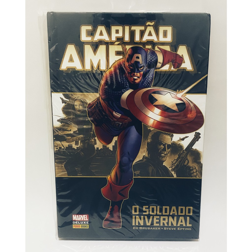 Coleção Capitão América Marvel Deluxe