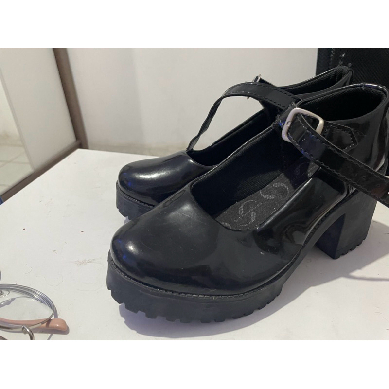 Sapato mary jane plataforma | Shopee Brasil