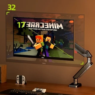 mesa suporte de monitor cantilever portátil secundário tela base levantamento vesa braço robótico -F11