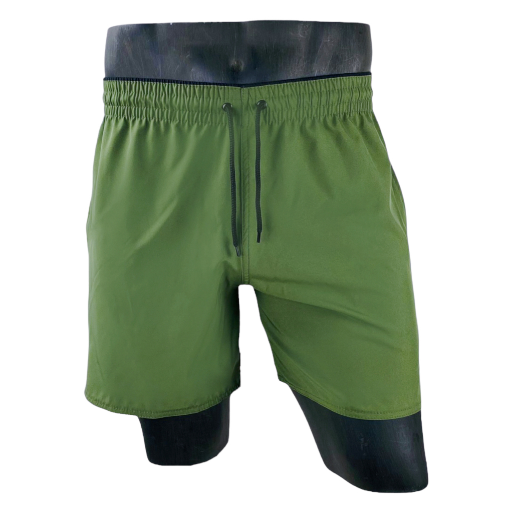 short bermuda tactel com elastano pra academia praia treina futebal secagem rapido bolsa lateral