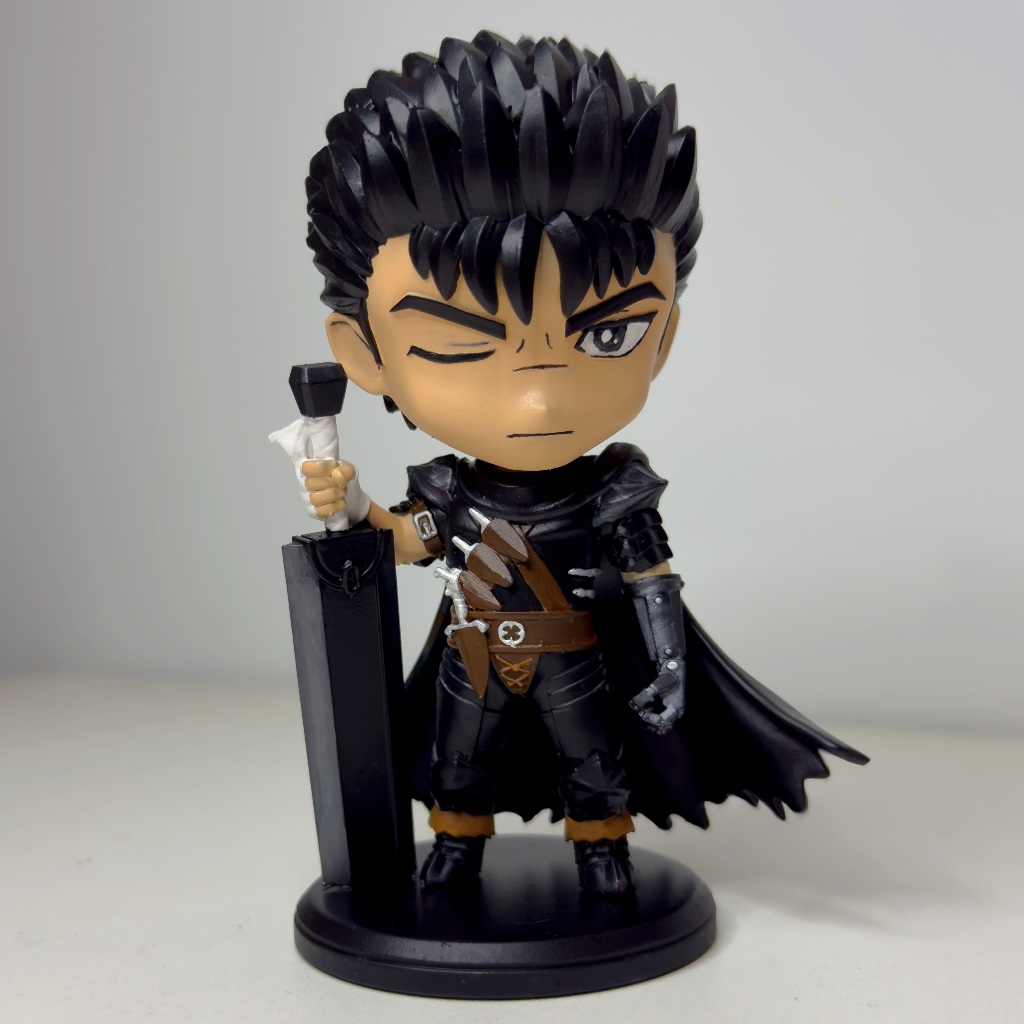 Guts - Berserk - Chibi - Miniatura - Action figure - Colecionavel