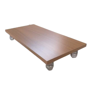 Suporte CPU com Rodinhas de Gel Suaves Residências e Escritórios Carvalho