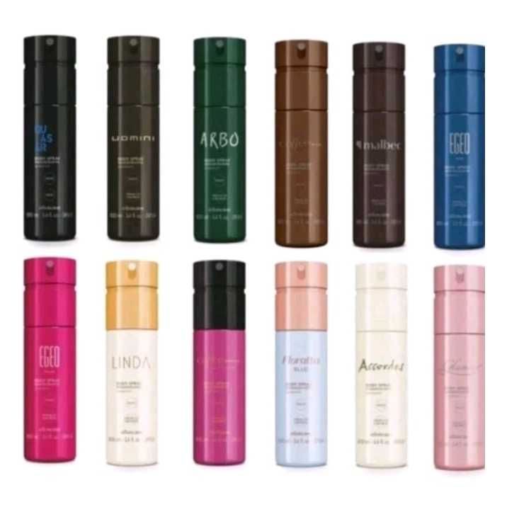 Body Spray Feminino e Masculino oBoticário 100ml