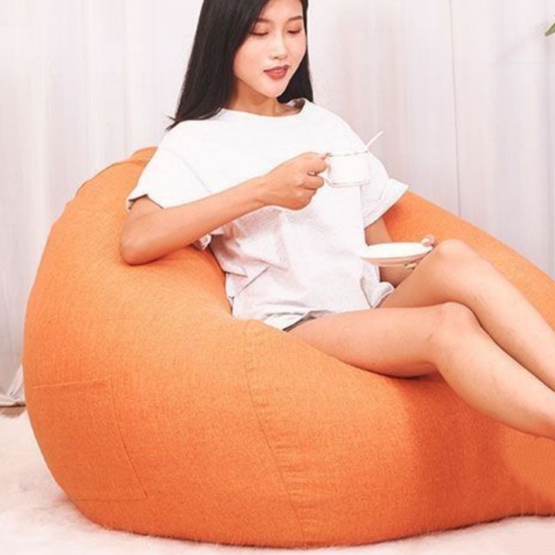 Puff Gigante suede 99*83 sem enchimento envio imediato