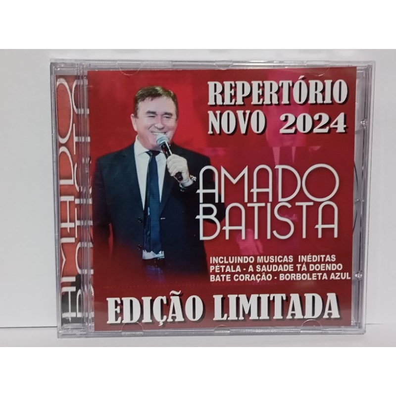 Cd Amado batista 2024 personalizado fan | Shopee Brasil