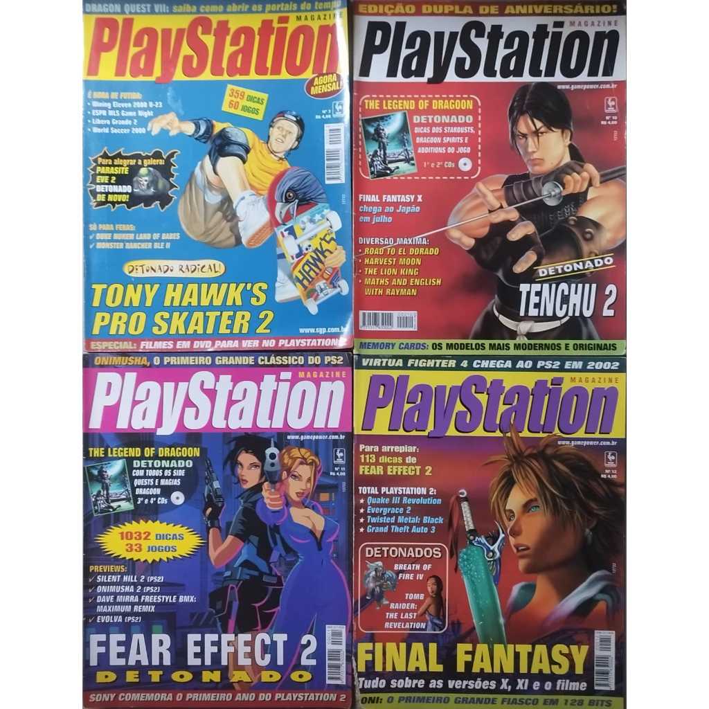 Revista Super Game Power - Playstation Magazine - Diversos Numeros