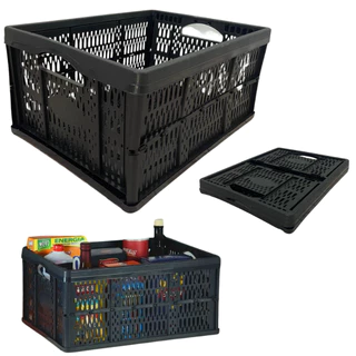 Kit 1 ou 2 Caixa Organizadora Desmontável 32L - Transporte Armazenamento
