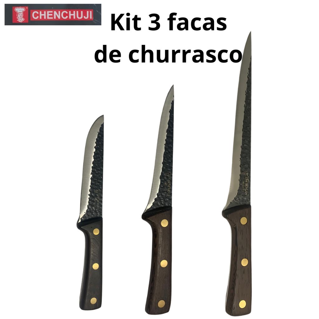 Faca Artesanal Padrão Churrasco Ótima Qualidade e Extremamente afiada