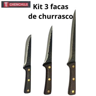Faca Artesanal Padrão Churrasco Ótima Qualidade e Extremamente afiada