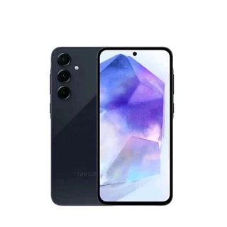 Smartphone Samsung Galaxy A55 128/256GB Azul Claro 5G 8GB RAM 6,6" Câm. Tripla + Selfie 32MP Dual Chip