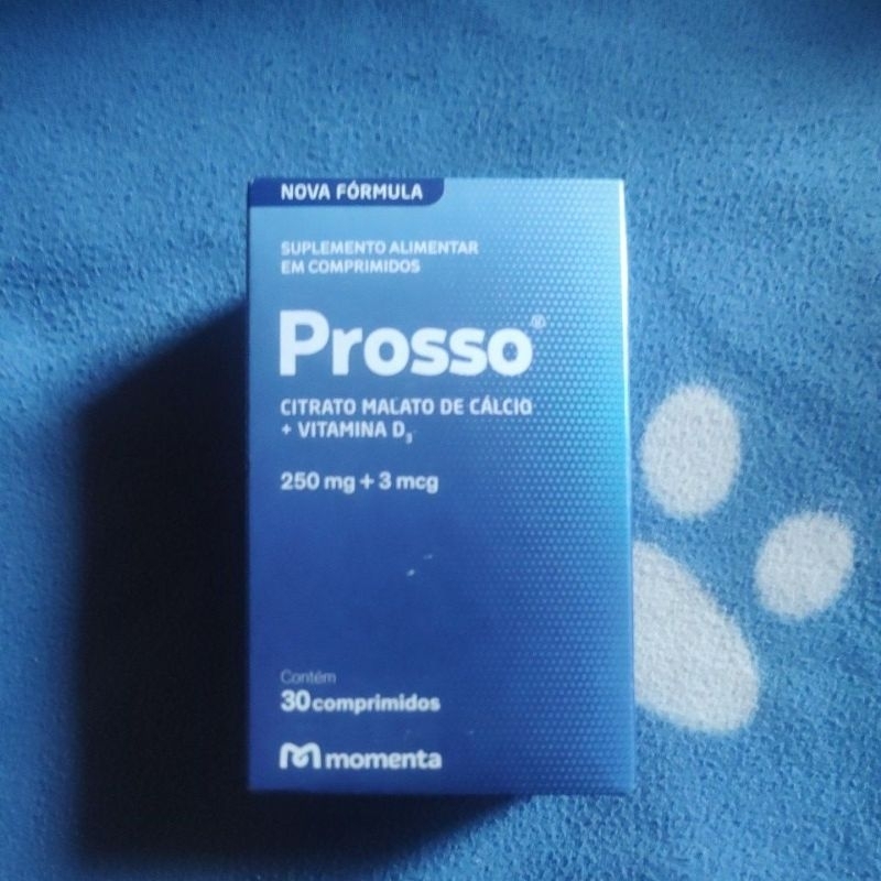 Cálcio + Vitamina D Prosso 30 comprimidos | Shopee Brasil