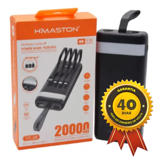 Power bank carregador portátil 5000 10000 20000mAH H'Maston bateria externa