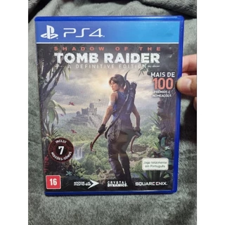 shadow of tomb raider definite edition PS 4 SEMINOVO