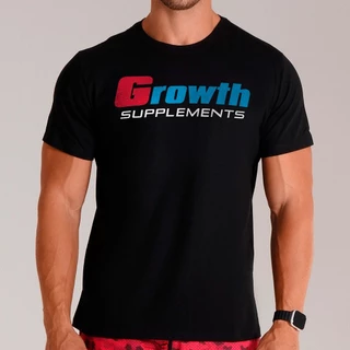 Camiseta Treino Growth - Preta - Growth Supplements