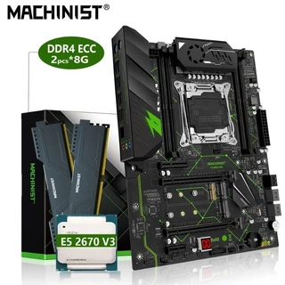 Kit Placa Mãe X99 + Intel Xeon E5-2666 V3 + 16gb Cor Preto