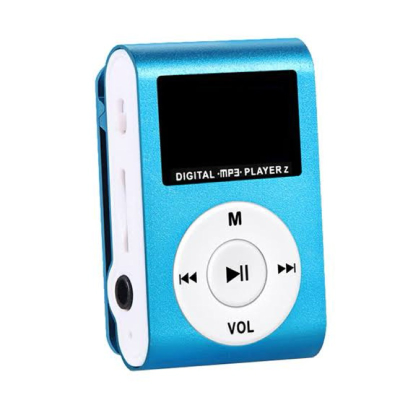 MP3 cor azul