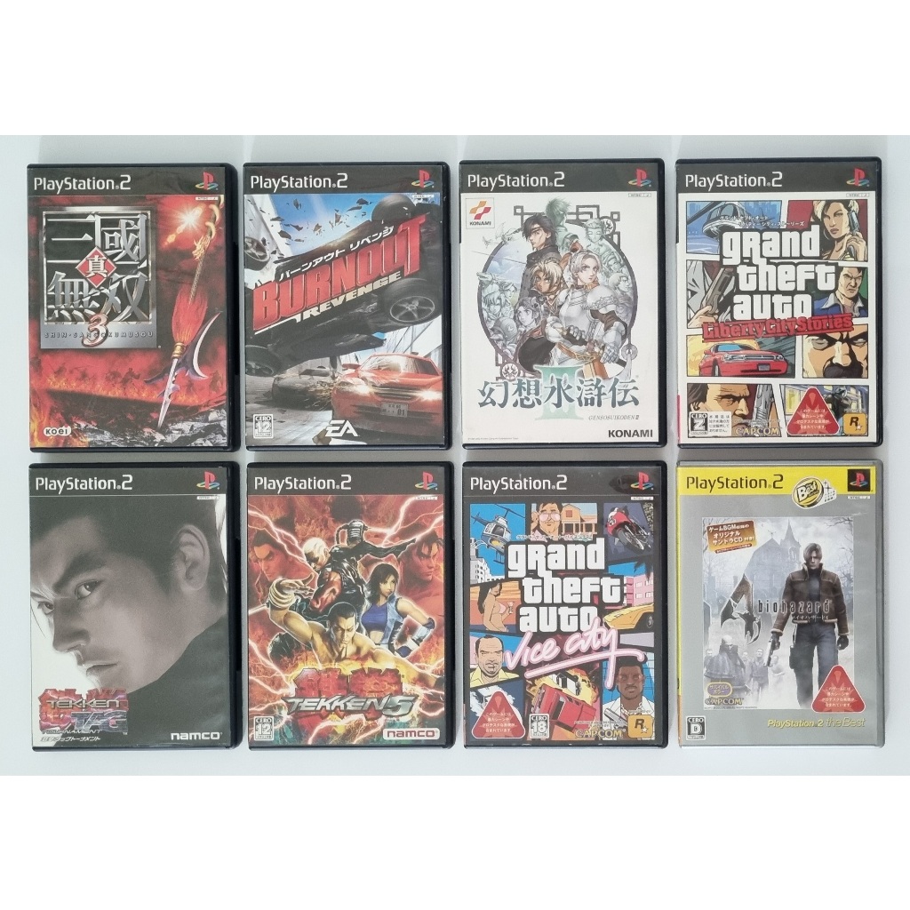 Jogos Originais de Playstation 2