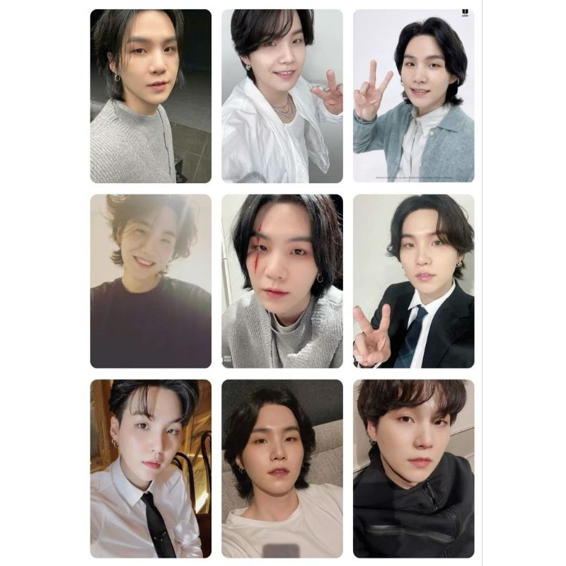 Unofficial Agust D D-DAY album Walmart photocard. Bangtan