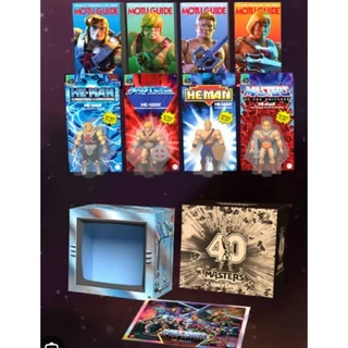 Master of the Universe 40 anos Origins com 4 he man